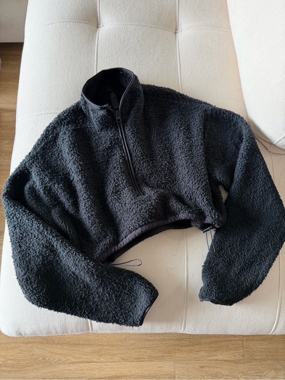 SKIMS FLEECE SHERPA JACKET - Picture 2 of 4